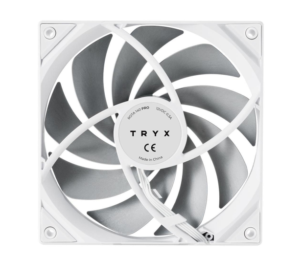 Tryx Rota Pro 140 White 140mm - 1332101 - zdjęcie 2